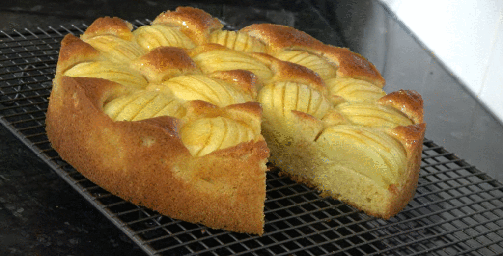 Versunkener Apfelkuchen