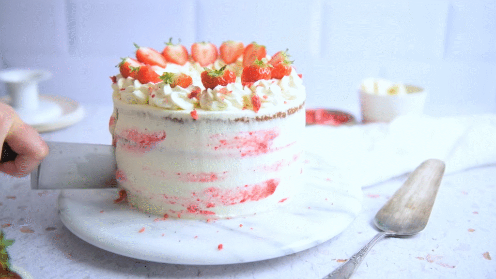 Erdbeer Sahne Torte